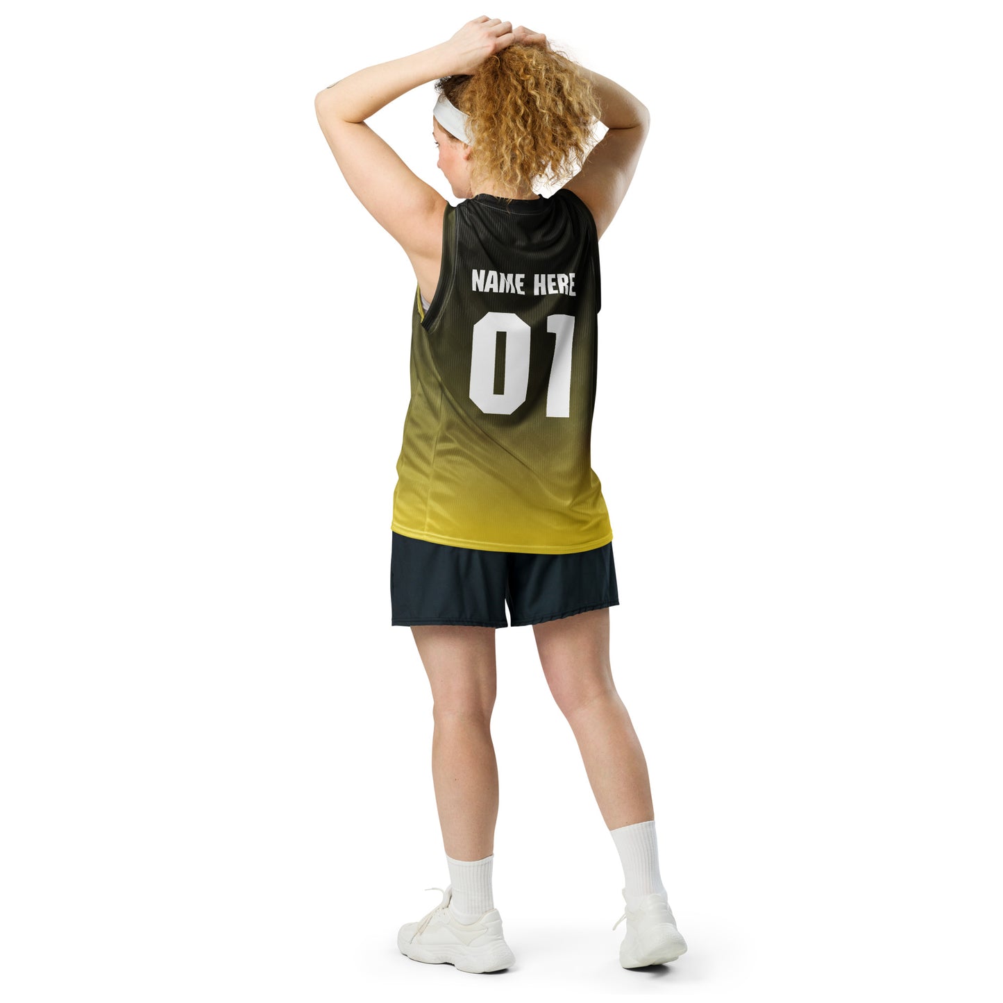 All-Over Print Recycled Unisex Basketball Jersey