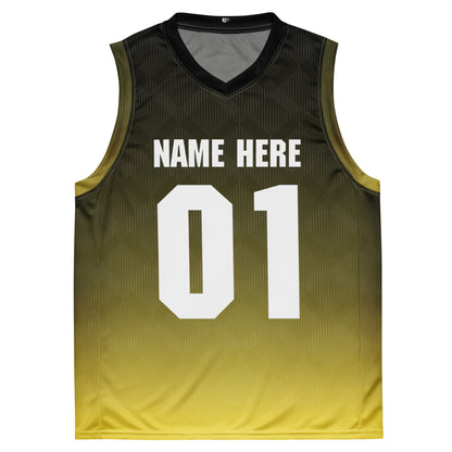 All-Over Print Recycled Unisex Basketball Jersey