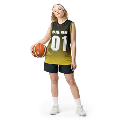 All-Over Print Recycled Unisex Basketball Jersey