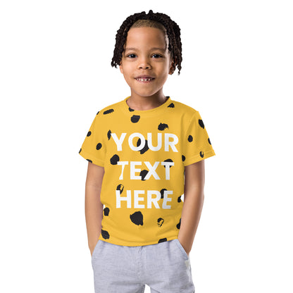 All-Over Print Kids Crew Neck T-Shirt