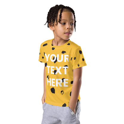 All-Over Print Kids Crew Neck T-Shirt