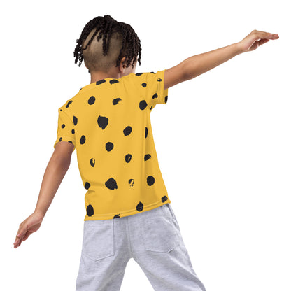 All-Over Print Kids Crew Neck T-Shirt