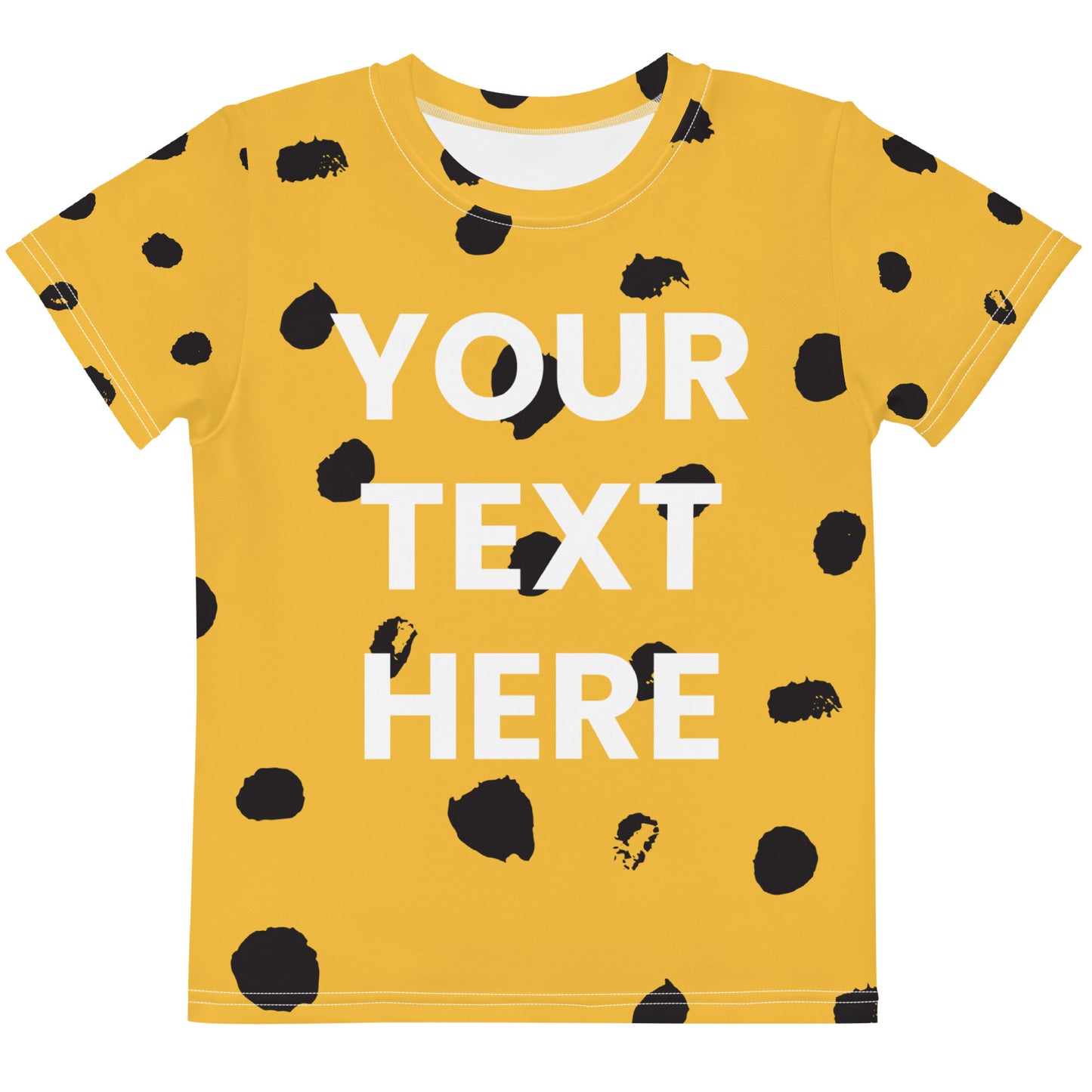 All-Over Print Kids Crew Neck T-Shirt