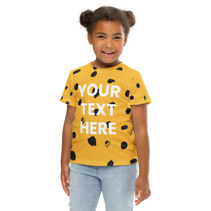 All-Over Print Kids Crew Neck T-Shirt